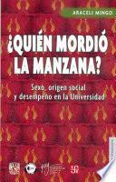 Libro Quién mordió la manzana