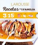 Libro Recetas Para Familias