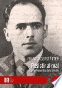 Libro Resistir al mal