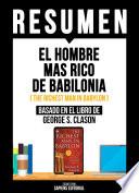 Libro Resumen - El Hombre Mas Rico De Babilonia