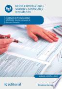 Libro Retribuciones salariales, cotización y recaudación. ADGD0208