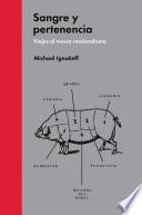 Libro Sangre y pertenencia