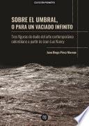 Libro Sobre el umbral o para un vaciado infinito