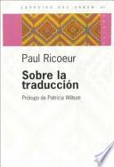 Libro Sobre la traducción