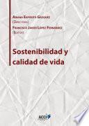 Libro Sostenibilidad y calidad de vida