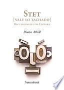 Libro Stet (vale lo tachado)