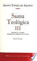Libro Suma teológica. III (1 q.75-119): Tratado del hombre ; Tratado del gobierno del mundo