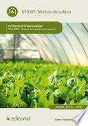 Libro Técnicas de cultivo. AGAU0208