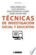 Libro Técnicas de investigación social y educativa