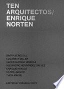 Libro TEN Arquitectos/Enrique Norten