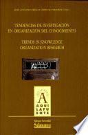 Libro Tendencias de investigación en organización del conocimiento