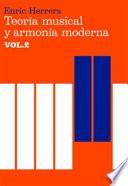 Libro Teoría musical y armonía moderna Vol.2