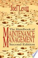 Libro The Handbook of Maintenance Management