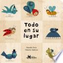 Libro Todo en su lugar