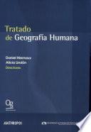 Libro Tratado de geografía humana