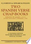 Libro Two Spanish Verse Chap-Books