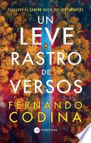 Libro Un Leve Rastro de Versos
