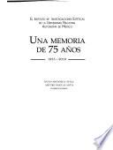 Libro Una memoria de 75 años, 1935-2010