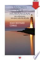 Libro Valores que humanizan