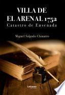 Libro Villa de El Arenal 1752. Catastro de Ensenada