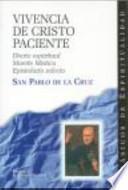 Libro Vivencia de Cristo paciente