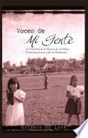 Libro Voces De Mi Gente