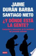 Libro ¿Y dónde está la gente?
